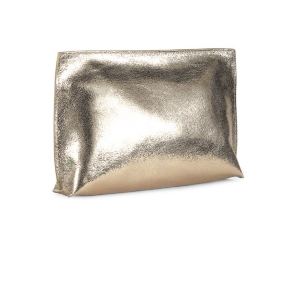 SOLD OUT Jimmy Choo Star Stud Metallic Leather Clutch NWT - Picture 13 of 13
